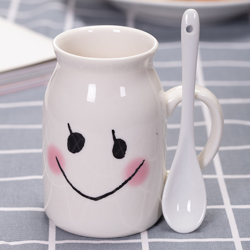 Japanese-style Milk Cup Women's Cute Ceramic Personal Breakfast