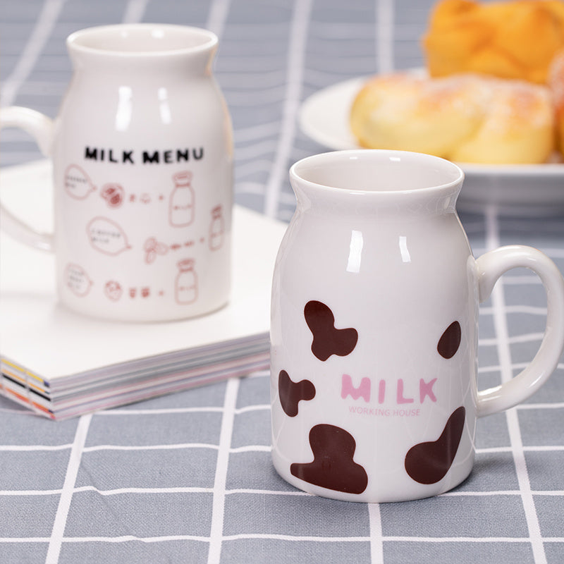 Japanese-style Milk Cup Women's Cute Ceramic Personal Breakfast