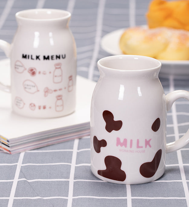 Japanese-style Milk Cup Women's Cute Ceramic Personal Breakfast