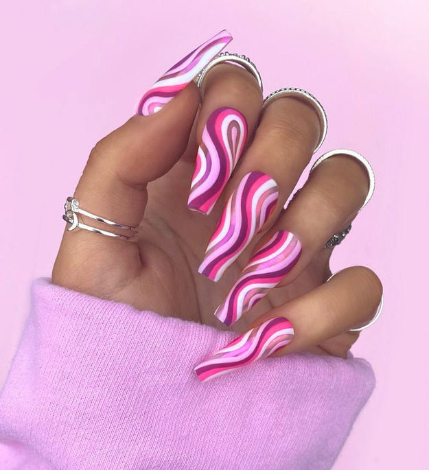 Detachable Artistic Wearable Finished Fake Nails False Nails Fingernails Press On Nails Tips