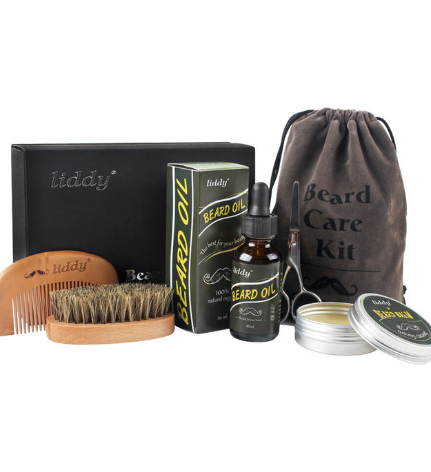 Men's beard care kit essential oils