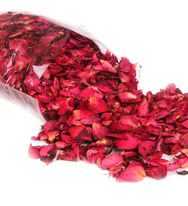 Romantic  50 100g Natural Dried Rose Petals Bath Dry Flower Petal Spa Whitening Shower Aromatherapy Bathing Supply