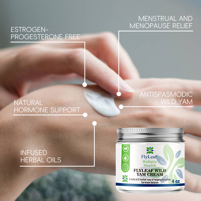 Natural Formula Organic Skin Care Yam Cream Aloe Vera & Red Clover For Menopause Relief Wild Yam Cream Organic