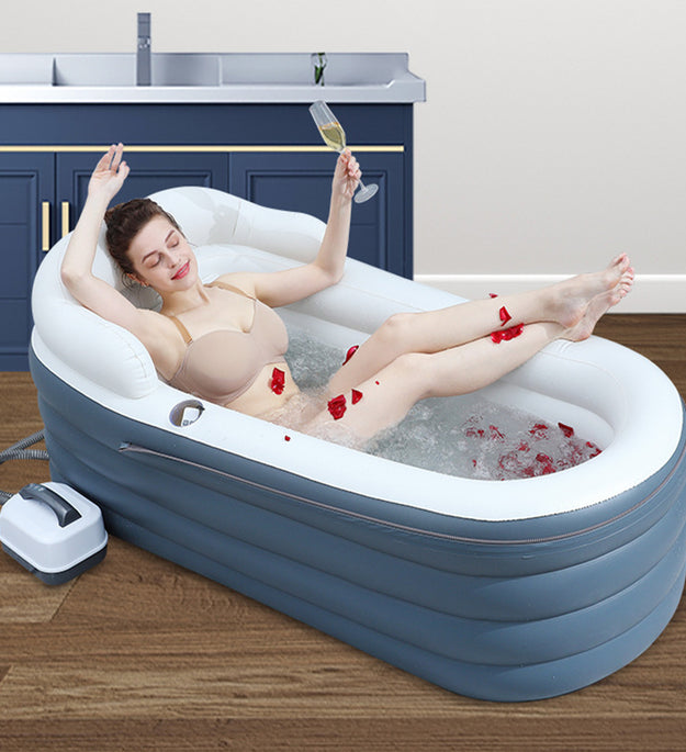 Constant Temperature Inflatable Massage Bathtub Spa Bath Machine