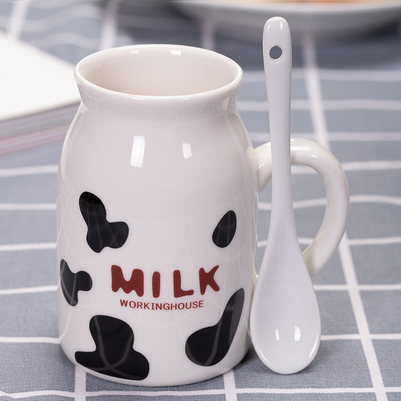 Japanese-style Milk Cup Women's Cute Ceramic Personal Breakfast