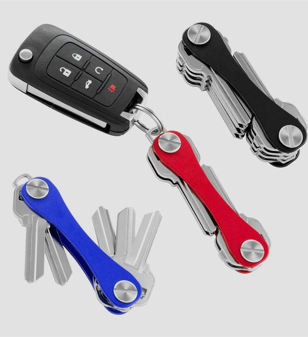 Metal Key Holder Compact Keychain Container Gadgets