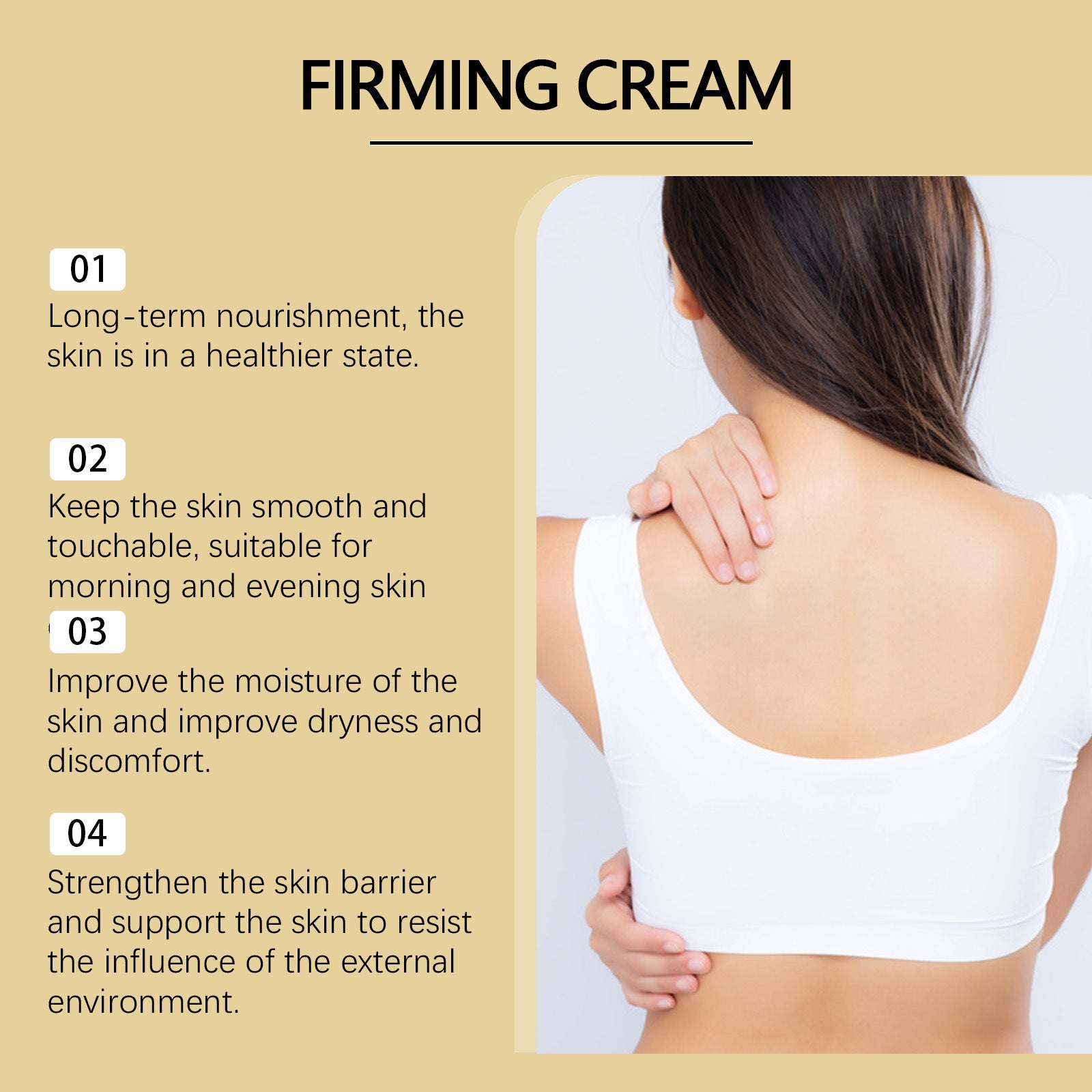 Moisturizing Skin Care Body Suitable For Deep Nourishing Care Firming Elastic Skin