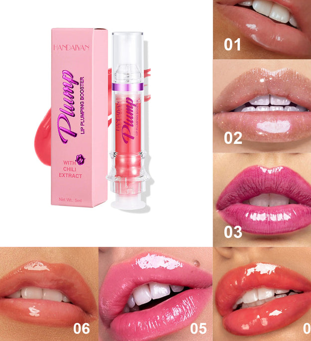 New Tube Lip Rich Lip Color Slightly Spicy Lip Honey Lip Glass Mirror Face Lip Mirror Liquid Lipstick